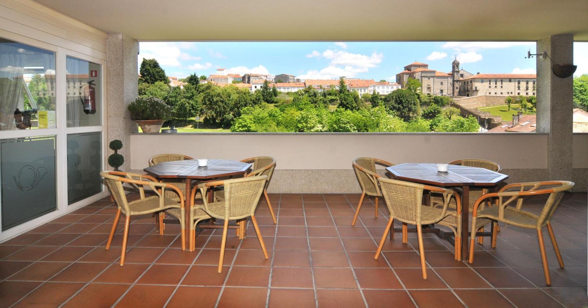 Hotel Parking Miradoiro De Belvis Santiago de Compostela Exterior photo